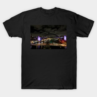 River Tyne at Night T-Shirt